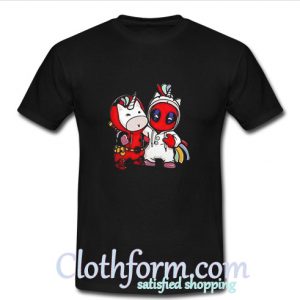 Unicorn and Deadpool T Shirt At