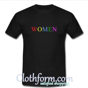 Women Color T Shirt At