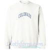 Colorado Sweatshirt At