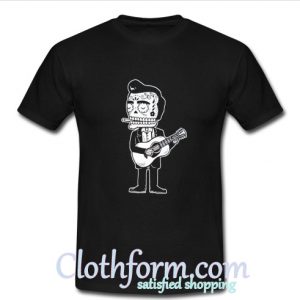 Johnny Cash Calavera T shirt At