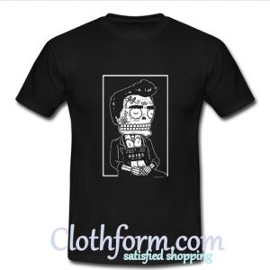 Johnny Cash Mugshot Calavera T shirt At