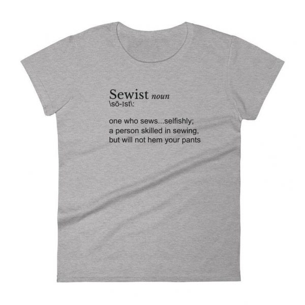 Definition of a Sewist Ladies Fit T Shirt