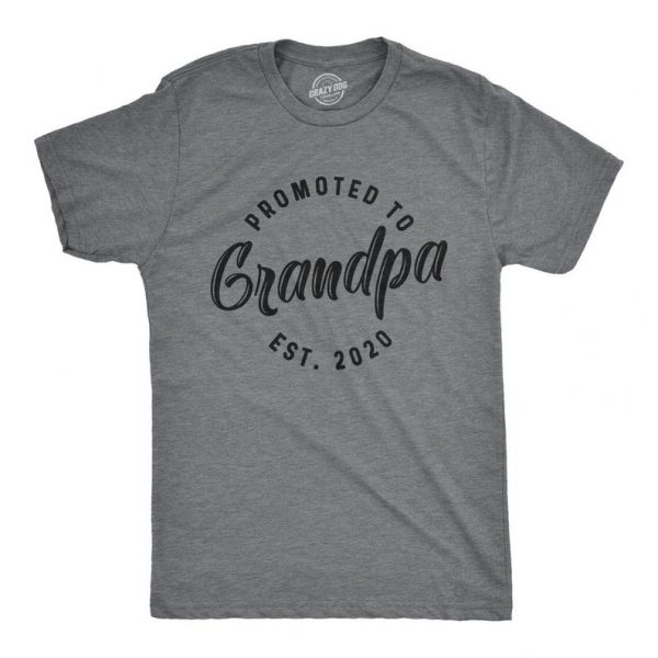 Promoted to Grandpa Est 2020 Shirt