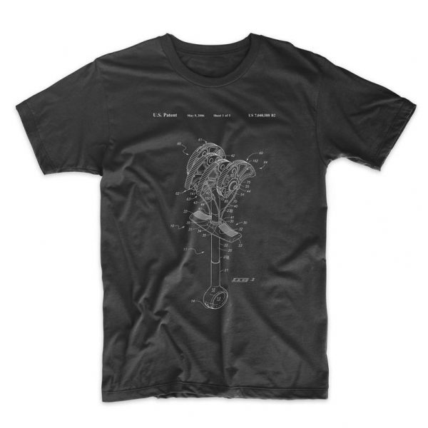 Climbing Cam Patent T Shirt ST02