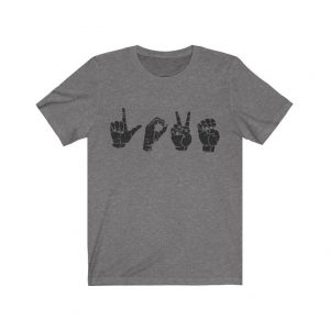 Love Shirt Sign language T Shirt ST02