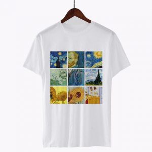 Van Gogh Painting Print T Shirt ST02