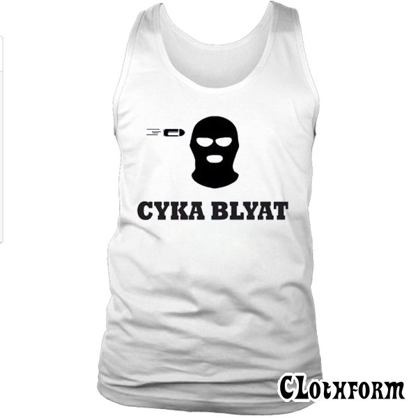 CSGO Gaming Cyka Blyat Counter Strike Tank Top TW