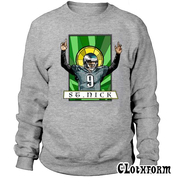 Cool Philadelphia Football Team Quarterback Nick Foles Sweatshirt TW