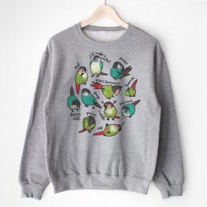 Green Cheek Conure's Daily Sweatshirt