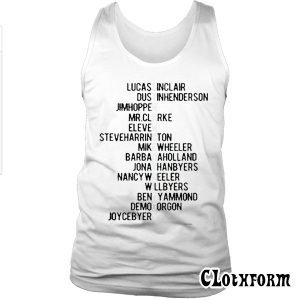 Stranger Things Name Tank Top TW