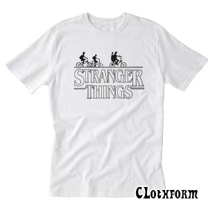 Stranger Things Pink T Shirt TW