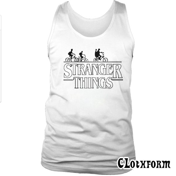 Stranger Things Pink Tank Top TW