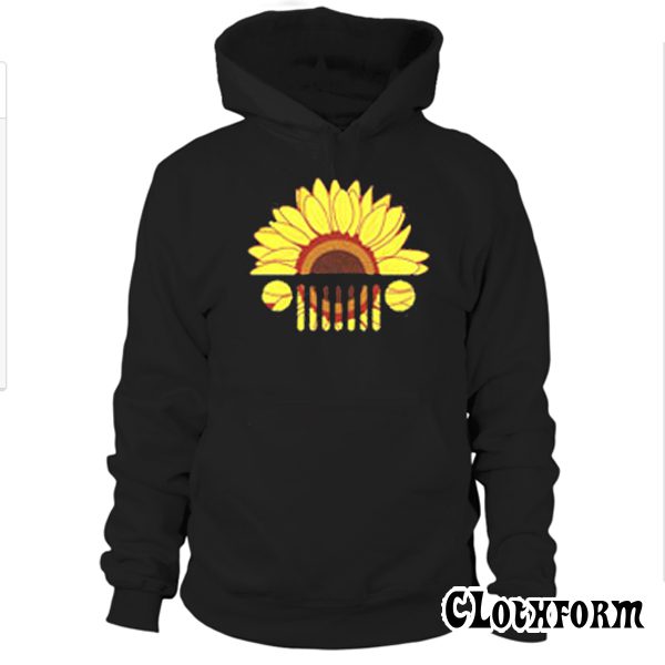 Sunflower Jeep Chic Hoodie TW