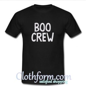 Boo Crew T Shirt At