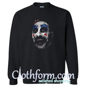 Captain Spaulding Face Sweatshirt At