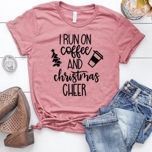 Coffee and Christmas Cheer T-Shirt At