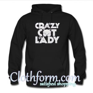 Crazy Cat Lady Hoodie At