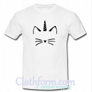 Cute Caticorn T-Shirt At