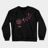 Flower Heart Dandelion Funny Breast Can Crewneck Sweatshirt At