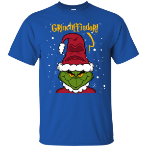 Grinchffindor Harry Potter Grinch Gryffindor Christmas T Shirt ST02