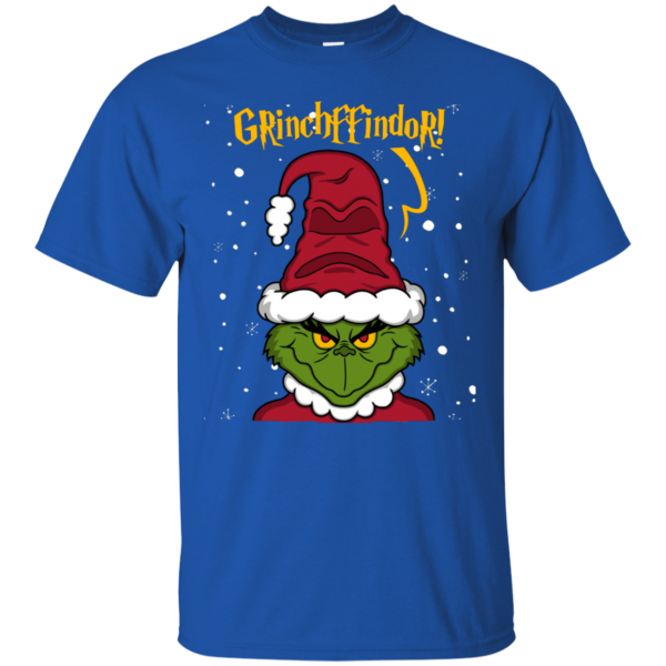 Grinchffindor Harry Potter Grinch Gryffindor Christmas T Shirt ST02