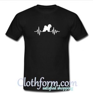 Heartbeat Bichon Frise T-Shirt At