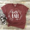 Hello Fall Design T-Shirt At