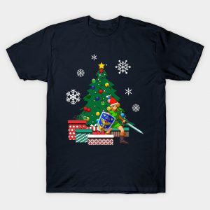 Link Legend Of Zelda Around The Christmas T Shirt ST02