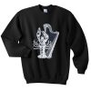 Lobster Playing Harp Sweatshirt At