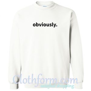 Obviously Crewneck Sweatshirt At