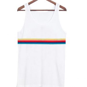 Rainbow Line Tank Top At