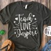 Teach Life Graphic T-Shirt At
