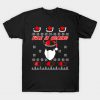 Viking Ugly Christmas Santa Yule Is Coming T Shirt ST02