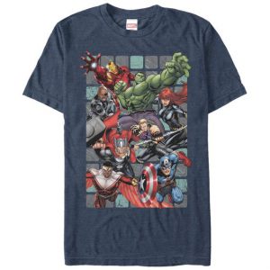 Avengers Group Collage T-Shirt