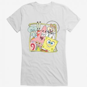 Bikini Bottom Buddies Girls T-Shirt