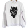 Black Panther Ornate Mask Sweatshirt