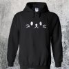 Cat Face Hoodie