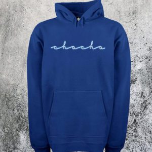 Chacha The Wave Blue Hoodie