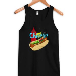 Chicago Hot Dog Tank Top