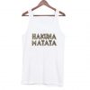 Hakuna Matata Graphic Tank Top