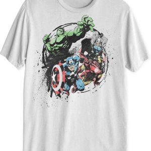 Hybrid Avengers Splatter T-Shirt