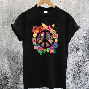 Peace Sign Colorful T-Shirt