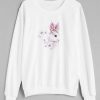 Rabbit Print Sweatshirt
