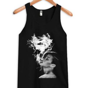 Rihanna Smoke Sexy Stye Tank Top