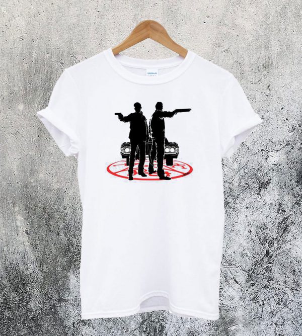 Supernatural Sam And Dean Silhouette T-Shirt