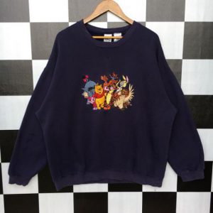 Vintage Winnie The Pooh And Friends Sweatshirt