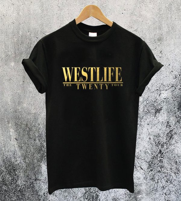 Westlife the Twenty Tour T-Shirt