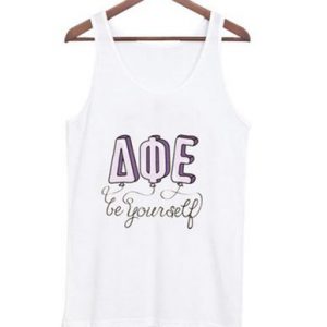 be yourself AQE tank top