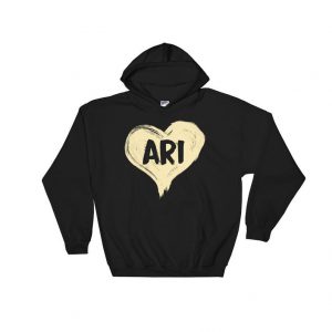 Ari Heart One Love Hoodie ST02