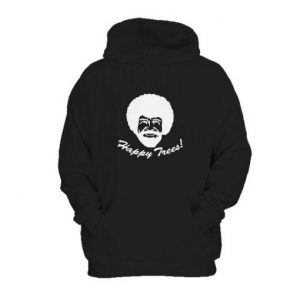 Bob Ross Happy Trees Hoodie